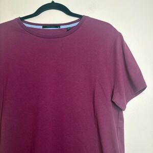 Greyson Spirit Crew Neck Tee Mens Medium Burgundy Short Sleeve‎ T Shirt